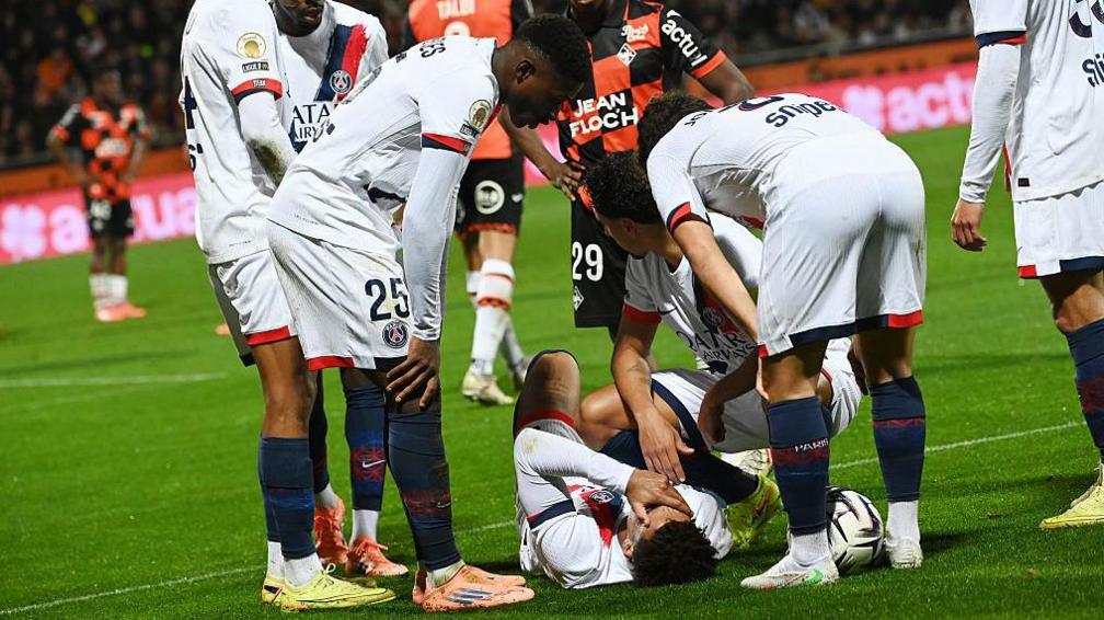 مصدومیت دوباره دوسیر دوه، ستاره جوان پاری سن ژرمن